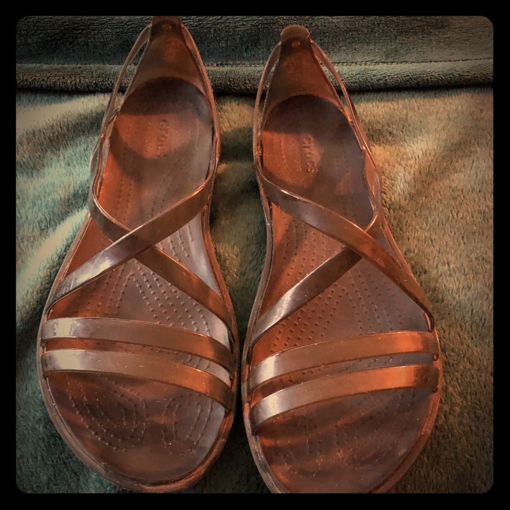 Crocs sandals size 7
